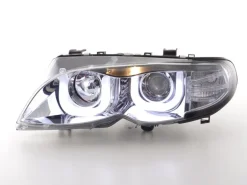 Angel Eyes Strålkastare Krom BMW 3-Serien E46 Sedan/Touring 2001-2005