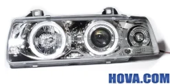 Angel Eyes Strålkastare Krom BMW 3-Serien E36 Sedan/Touring 1991-1998