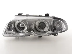 Angel Eyes Strålkastare Krom BMW 3-Serien E46 Sedan/Touring 1998-2001