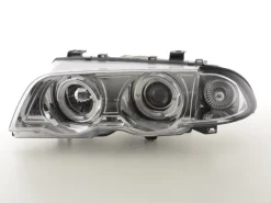Angel Eyes Strålkastare Krom BMW 3-Serien E46 Sedan/Touring 1998-2001