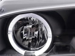 Angel Eyes Strålkastare Svart BMW 3-Serien E46 Coupe/Cabriolet 1998-2002