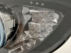 Angel Eyes Strålkastare Svart BMW 3-Serien E90 Sedan & E91 Touring 2005-2008