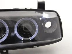 Angel Eyes Strålkastare Svart Opel Calibra 1990-1998