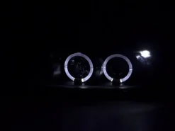 Angel Eyes Strålkastare Svart Opel Calibra 1990-1998