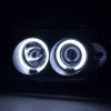 Angel Eyes Strålkastare Svart VW Golf MK3 1991-1997