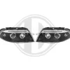 Angel Eyes Strålkastare Svart VW Passat (B5/3BG) 2000-2005