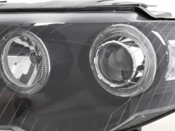 Angel Eyes Strålkastare Svart VW Passat (B6/3C) 2005-2010