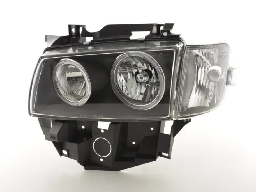 Angel Eyes Strålkastare Svart VW T4 1996-2003
