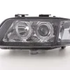 Angel Eyes Strålkastare Xenon Svart Audi A6 (C5/4B) 1997-1998