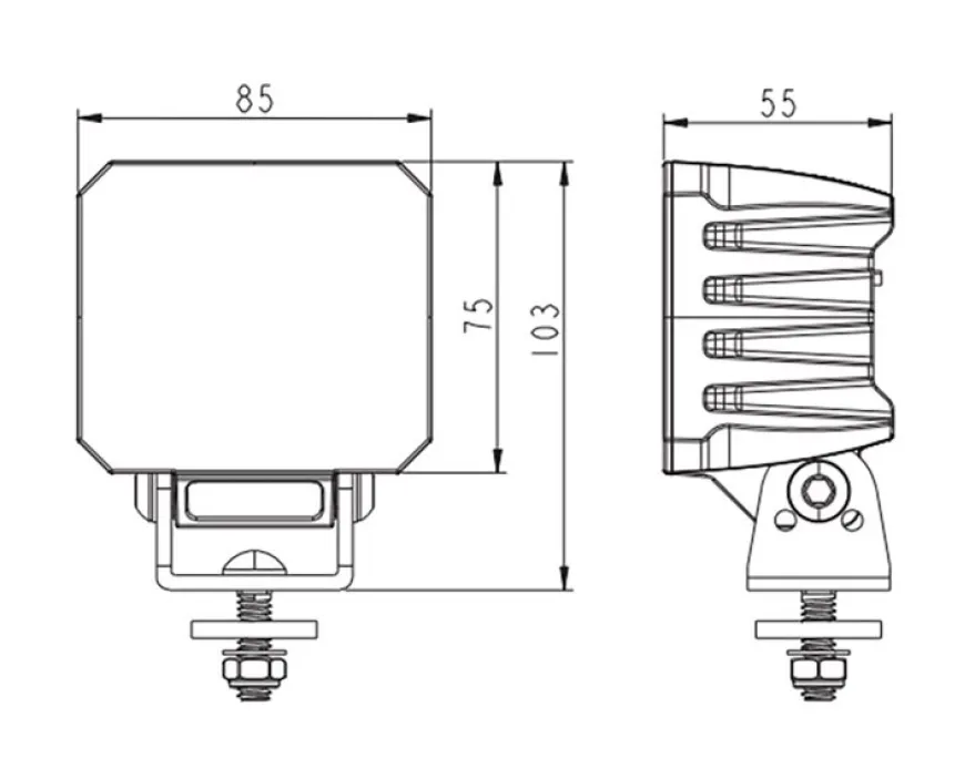 Arbetsbelysning LED V-sight Worker 40W