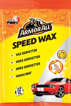 Armor All Speed Wax Wipes XL