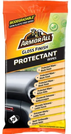 Armor All Vinyl Blank Wipes Flatpack