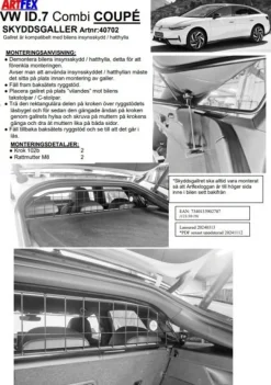 Artfex Lastgaller / Hundgaller VW ID.7 Coupe 2024-><noscript><img width=