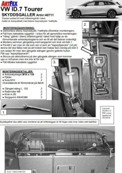 Artfex Lastgaller / Hundgaller VW ID.7 Tourer 2024-><noscript><img width=