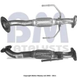 AVGASRÖR FRAM till MAZDA 323F Premacy