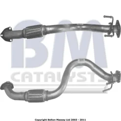 AVGASRÖR FRAM till SEAT Altea Leon VW Golf Plus
