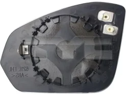 Backspegelglas vänster – Skoda Fabia IV, TYC uppvärmt konvext
