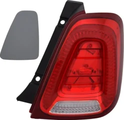 Baklampa Höger Fiat 500