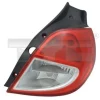 Baklampa Höger Renault Clio III BR/CR