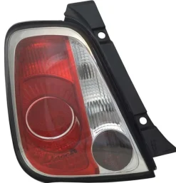 Baklampa Vänster Fiat 500 312