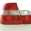 Baklampor Briljant Krom/Röd BMW 3-Serien E46 4-Dörrars Sedan 1998-2001