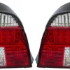 Baklampor LED Briljant Vit/Röd BMW 5-Serien E39 Sedan 1995-2000