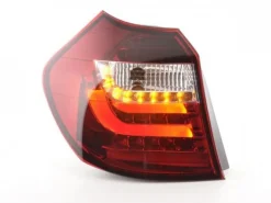 Baklampor LED Krom/Röd BMW BMW 1-Serien E81/E87 2007-2011