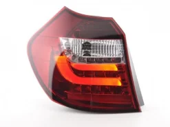Baklampor LED Krom/Röd BMW BMW 1-Serien E81/E87 2007-2011