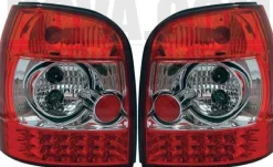 Baklampor LED Röd/Klarglas Audi A4 (B5/8D) Avant 1994-2001