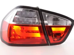 Baklampor LED Röd/Klarglas BMW 3-Serien E90 Sedan 2005-2008
