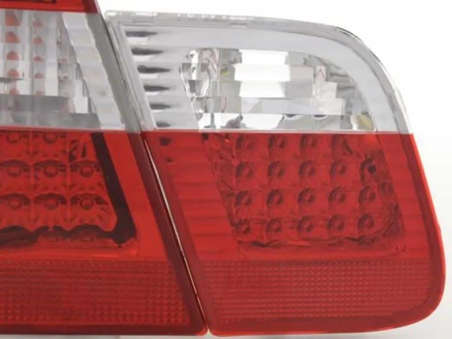 Baklampor LED Röd/Klarglas BMW 3-Serien E46 Sedan 1998-2001