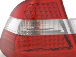 Baklampor LED Röd/Klarglas BMW 3-Serien E46 Sedan 1998-2001