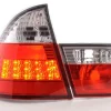 Baklampor LED Röd/Klarglas BMW 3-Serien E46 Touring 1998-2001