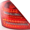 Baklampor LED Röd/Klarglas Mercedes-Benz S-Klass (221) 2005-2009