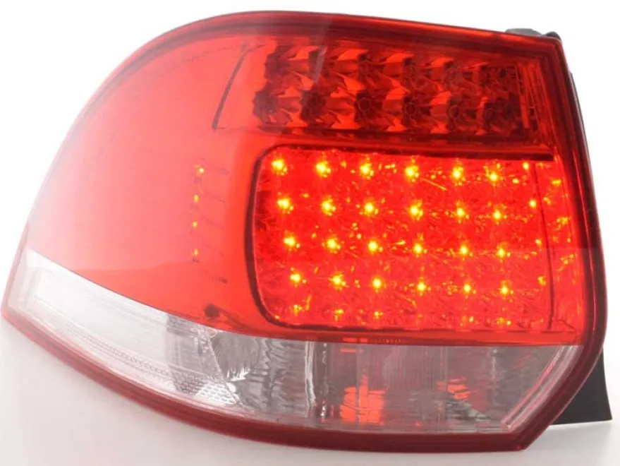 Baklampor LED Röd VW Golf MK5 & MK6 Variant (Kombi) 2007-2013