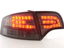 Baklampor LED Smoke Audi A4 (B7/8E) Sedan 2004-2008