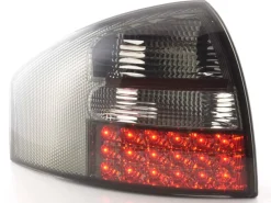 Baklampor LED Smoke Audi A6 (C5/4B) Sedan 1997-2003