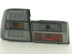 Baklampor LED Smoke/Krom BMW 5-Serien E34 Sedan