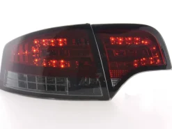 Baklampor LED Smoke/Röd Audi A4 (B7/8E) Sedan 2004-2008