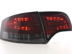 Baklampor LED Smoke/Röd Audi A4 (B7/8E) Sedan 2004-2008