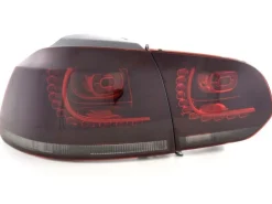 Baklampor LED Smoke/Röd VW Golf MK6 2008-2013
