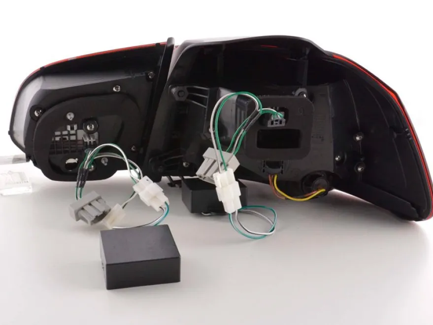 Baklampor LED Smoke/Röd VW Golf MK6 2008-2013