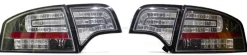 Baklampor LED Svart Audi A4 (B7/8D) Sedan 2004-2008