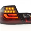 Baklampor LED Svart/Röd BMW 3-Serien E46 Coupe 1999-2003