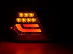 Baklampor LED Svart/Röd BMW 3-Serien E46 Coupe 1999-2003