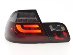 Baklampor LED Svart/Röd BMW 3-Serien E46 Coupe 1999-2003