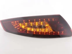 Baklampor LED Svart/Röd Porsche 911 (997) 2005-2009