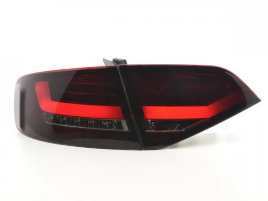 Baklampor LED Svart/tonade Audi A4 (B8/8K) Sedan 2007-2011