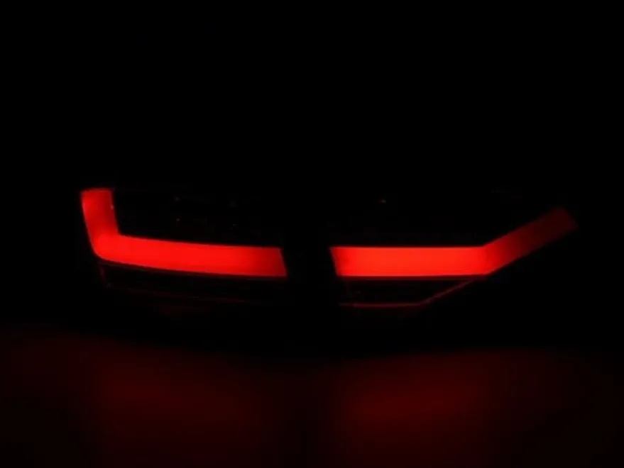 Baklampor LED Svart/tonade Audi A4 (B8/8K) Sedan 2007-2011