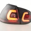 Baklampor LED Svart VW Golf MK5 2003-2008